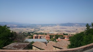A view from the Porta de Felice
