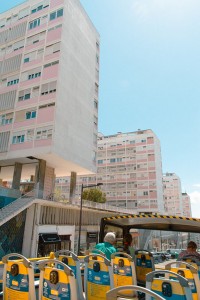 Michael Kuhn saw some colorful brutalism in Lisbon.